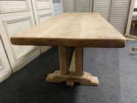 French Bleached Oak Farmhouse Dining Table (9 of 15) French Bleached Oak Farmhouse Dining Table (9 of 15)