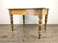 Antique Pine Kitchen Table (4 of 7) Antique Pine Kitchen Table (4 of 7)
