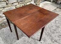 Antique Georgian Mahogany Fold Over Tea Table (19 of 27) Antique Georgian Mahogany Fold Over Tea Table (19 of 27)