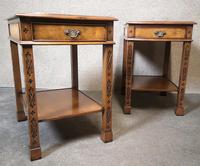 Pair of Burr Walnut End Tables Iain James Fine Furniture (3 of 9) Pair of Burr Walnut End Tables Iain James Fine Furniture (3 of 9)