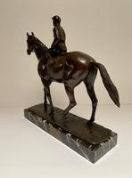 John Rattenbury Skeaping Bronze - Horse & Jockey - Inscribed (3 of 5) John Rattenbury Skeaping Bronze - Horse & Jockey - Inscribed (3 of 5)