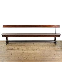Antique Pine Flip Over Railway Bench