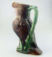 Attractive Novelty Majolica Pottery William Brownfield Owl Jug 2. C.1885 (5 of 8) Attractive Novelty Majolica Pottery William Brownfield Owl Jug 2. C.1885 (5 of 8)
