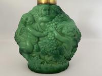 Rare Art Deco Heinrich Hoffmann Glass Malachite Perfume Spray & Tray (2 of 15) Rare Art Deco Heinrich Hoffmann Glass Malachite Perfume Spray & Tray (2 of 15)