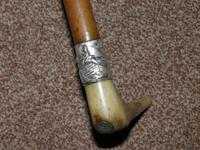 Antique GRIFFITH LONDON Gents Hunting Scene Hunt Whip W/Beaufort Leather Thong (9 of 11) Antique GRIFFITH LONDON Gents Hunting Scene Hunt Whip W/Beaufort Leather Thong (9 of 11)