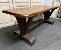 Rustic Oak Farmhouse Table & Bench Set (20 of 29) Rustic Oak Farmhouse Table & Bench Set (20 of 29)