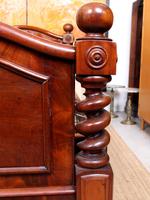 Bed Frame Edwardian Carved Mahogany Barley Twist (11 of 11) Bed Frame Edwardian Carved Mahogany Barley Twist (11 of 11)