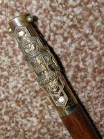 Vintage Bamboo 1953 Queen Elizabeth's Coronation Brass Topped Sword Stick (9 of 18) Vintage Bamboo 1953 Queen Elizabeth's Coronation Brass Topped Sword Stick (9 of 18)