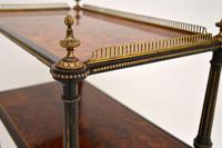 Antique Amboyna & Ebony Etagere Side Table (6 of 13) Antique Amboyna & Ebony Etagere Side Table (6 of 13)