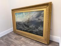 Huge 19th Century Seascape Oil Painting Sinking Ship Signalling Rescuers by Henry E Tozer (48 of 58) Huge 19th Century Seascape Oil Painting Sinking Ship Signalling Rescuers by Henry E Tozer (48 of 58)