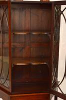 Antique Mahogany Display Cabinet on Stand (10 of 10) Antique Mahogany Display Cabinet on Stand (10 of 10)