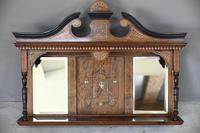 Victorian Inlaid Rosewood Overmantle Mirror Shelf (5 of 12) Victorian Inlaid Rosewood Overmantle Mirror Shelf (5 of 12)