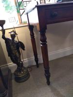 Victorian Mahogany Galleried Writing Table (6 of 6) Victorian Mahogany Galleried Writing Table (6 of 6)