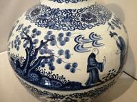 19th Century Blue & White Dutch Delft Flagon / Ewer (5 of 14) 19th Century Blue & White Dutch Delft Flagon / Ewer (5 of 14)