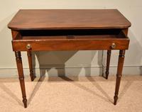 George III Single Drawer Mahogany Side Table (3 of 6) George III Single Drawer Mahogany Side Table (3 of 6)