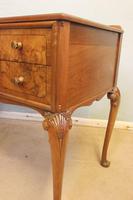Quality Burr Walnut Side Table Writing Desk (8 of 14) Quality Burr Walnut Side Table Writing Desk (8 of 14)