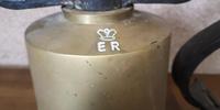 Brass Bell & Bracket Stamped ER (2 of 11) Brass Bell & Bracket Stamped ER (2 of 11)