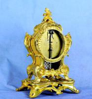 Fine English Ormolu Fusee Mantle Clock - Webster of London (4 of 9) Fine English Ormolu Fusee Mantle Clock - Webster of London (4 of 9)