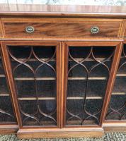 Wonderful Edwardian Inlaid Mahogany Four Door Breakfront Bookcase by Maple & co (12 of 14) Wonderful Edwardian Inlaid Mahogany Four Door Breakfront Bookcase by Maple & co (12 of 14)