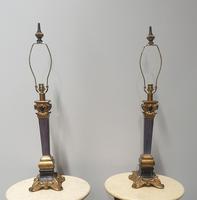 Nice Pair of Column Table Lamps (6 of 10) Nice Pair of Column Table Lamps (6 of 10)