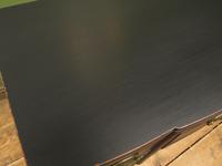 Antique Black Painted Console Table or Desk with Drawers, Gothic Shabby Chic (3 of 16) Antique Black Painted Console Table or Desk with Drawers, Gothic Shabby Chic (3 of 16)