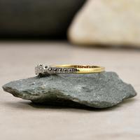 The Vintage Early 20th Century Three Diamond Ring (3 of 6) The Vintage Early 20th Century Three Diamond Ring (3 of 6)