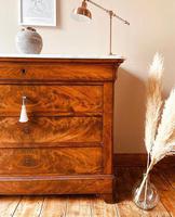 Flamed Mahogany Drawers / Louis Philippe Commode / Sideboard / Marble (6 of 9) Flamed Mahogany Drawers / Louis Philippe Commode / Sideboard / Marble (6 of 9)