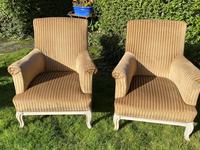 Large Pair of Upholstered Armchairs (4 of 6) Large Pair of Upholstered Armchairs (4 of 6)