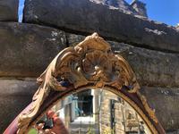Pair of Quality Walnut & Parcel Gilt Oval Wall Mirrors (2 of 9) Pair of Quality Walnut & Parcel Gilt Oval Wall Mirrors (2 of 9)