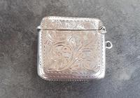 Sterling Silver Vesta Case - 1925 (2 of 4) Sterling Silver Vesta Case - 1925 (2 of 4)