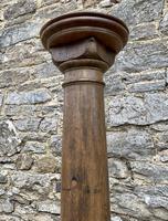 Large Antique Oak Torchere Stand (7 of 13) Large Antique Oak Torchere Stand (7 of 13)