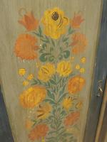 Antique Swedish Style Painted Folk Art Wardrobe Armoire (22 of 22) Antique Swedish Style Painted Folk Art Wardrobe Armoire (22 of 22)