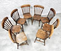 8 x 19th Century Windsor Kitchen Chairs (4 of 9) 8 x 19th Century Windsor Kitchen Chairs (4 of 9)