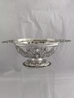 Victorian Antique Silver Fruit Bowl 1861 London William Stocker Sterling Bowl (10 of 11) Victorian Antique Silver Fruit Bowl 1861 London William Stocker Sterling Bowl (10 of 11)