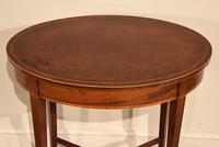 19th Century Mahogany Oval Lamp Table (2 of 5) 19th Century Mahogany Oval Lamp Table (2 of 5)