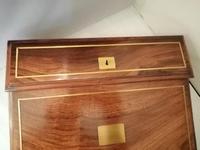 19th Century Mahogany & Olive Wood Shallow Writing Slope (2 of 8) 19th Century Mahogany & Olive Wood Shallow Writing Slope (2 of 8)