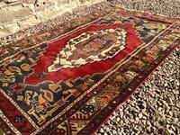 1930's Hand Woven Turkish Karapinar Rug (2 of 6) 1930's Hand Woven Turkish Karapinar Rug (2 of 6)