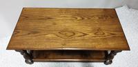 Solid Oak Plank Coffee Table (8 of 8) Solid Oak Plank Coffee Table (8 of 8)