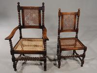 Attractive Set of 6 Early 20th Century Jacobean Style Chairs in Oak (6 of 6) Attractive Set of 6 Early 20th Century Jacobean Style Chairs in Oak (6 of 6)