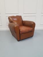 Moustache Back French Leather Club Chair (5 of 6) Moustache Back French Leather Club Chair (5 of 6)