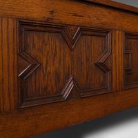 Large Antique Blanket Coffer, English, Oak, Chest, Window Seat, Edwardian, 1910 (12 of 12) Large Antique Blanket Coffer, English, Oak, Chest, Window Seat, Edwardian, 1910 (12 of 12)