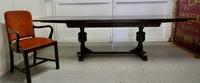 Large Dark Oak Refectory Extending Table (2 of 12) Large Dark Oak Refectory Extending Table (2 of 12)
