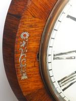 English Drop Dial 8-day Fusee Dial Wall Clock (7 of 9) English Drop Dial 8-day Fusee Dial Wall Clock (7 of 9)