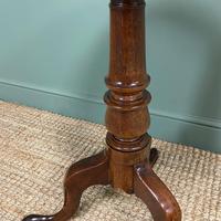 Quality Georgian Cuban Mahogany Antique Tilt Top Tripod Occasional / Lamp Table (6 of 7) Quality Georgian Cuban Mahogany Antique Tilt Top Tripod Occasional / Lamp Table (6 of 7)