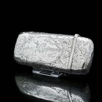 Victorian Solid Silver Cheroot / Cigar Case with a Hand-Engraved Hunting Scene - Alfred Taylor 1853 (8 of 15) Victorian Solid Silver Cheroot / Cigar Case with a Hand-Engraved Hunting Scene - Alfred Taylor 1853 (8 of 15)