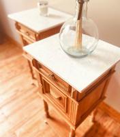 French Antique Oak Bedside Tables / Marble Bedside Cabinets / Nightstands (3 of 6) French Antique Oak Bedside Tables / Marble Bedside Cabinets / Nightstands (3 of 6)