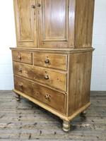 Antique Pine Cupboard with Drawers (9 of 11) Antique Pine Cupboard with Drawers (9 of 11)