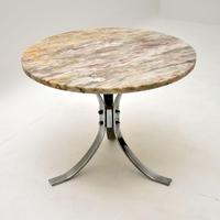 1960's Vintage Marble & Chrome Coffee Table (2 of 8) 1960's Vintage Marble & Chrome Coffee Table (2 of 8)