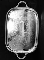 Large Silver Plated Butlers Tray by Barker & Ellis (7 of 9) Large Silver Plated Butlers Tray by Barker & Ellis (7 of 9)