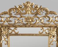 Large 19th Century Carved Giltwood Marginal Overmantle Mirror (2 of 16) Large 19th Century Carved Giltwood Marginal Overmantle Mirror (2 of 16)